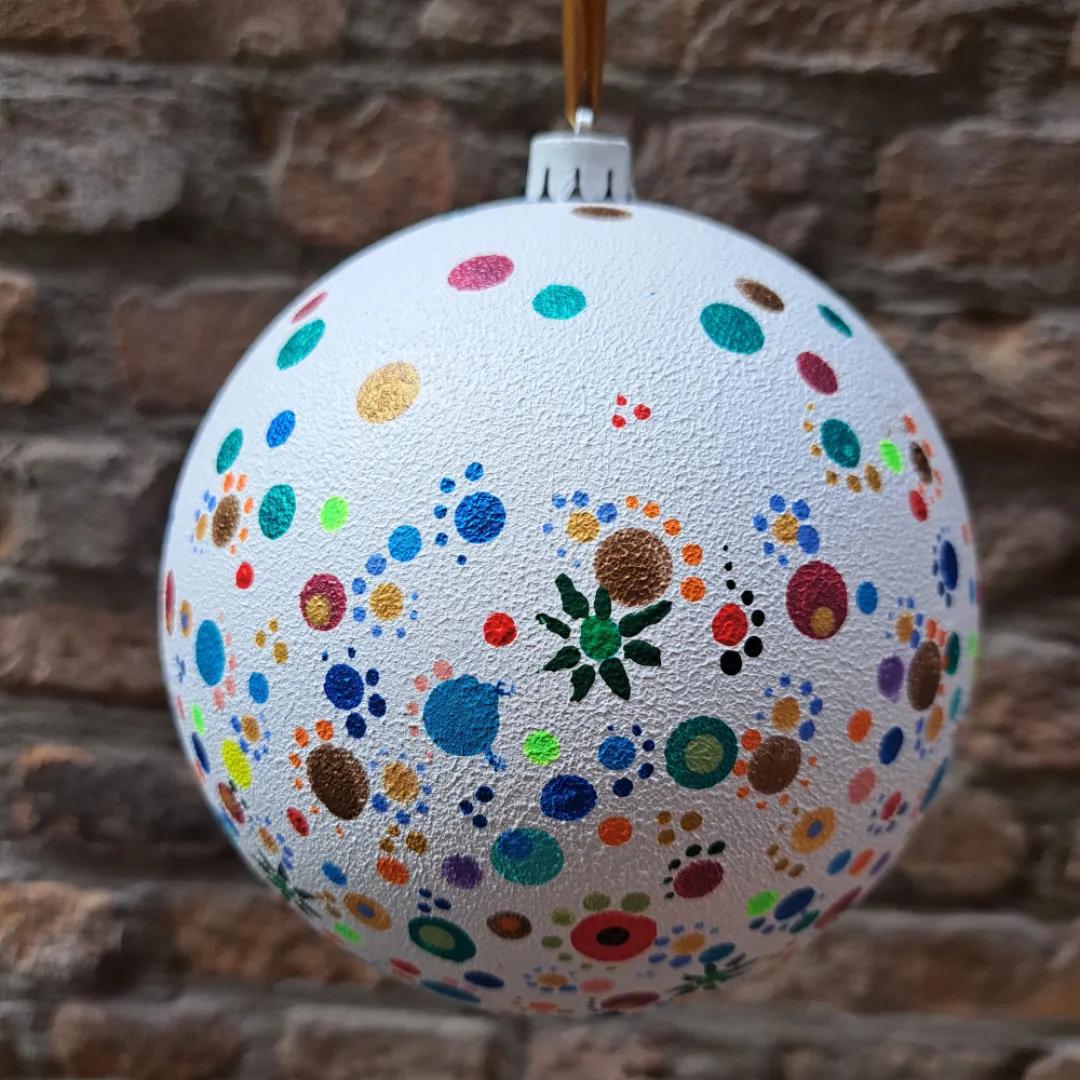 Workshop grote kerstbal decoreren
